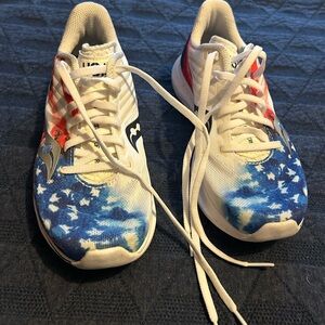 Saucony Kinvara 12 patriotic USA running shoes
